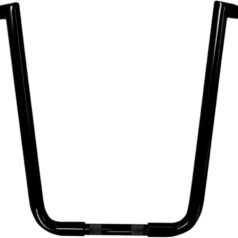 19" TWIN PEAKS APE HANGER - 1.25" BLACK