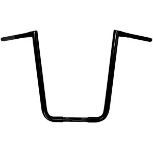 19" TWIN PEAKS APE HANGER - 1.25" BLACK