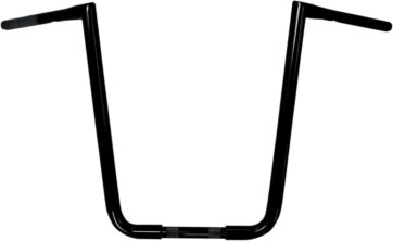 19" TWIN PEAKS APE HANGER - 1.25" BLACK