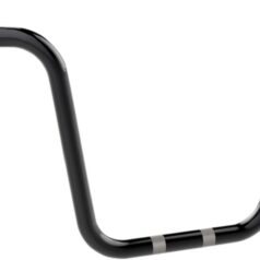 HANDLEBAR 1-1/4" BOBBER 14" APE HANGER BLACK
