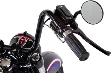 HANDLEBAR 1" X 10" APE HANGER BLACK - Bild 3