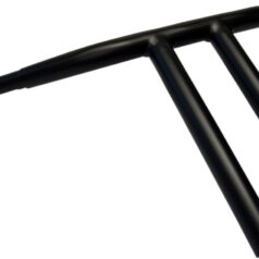 HANDLEBAR BUFFALO T-BAR 1-1/4" FLAT BLACK 10"