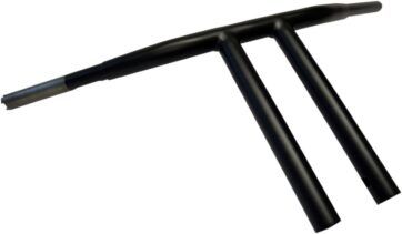 HANDLEBAR BUFFALO T-BAR 1-1/4" FLAT BLACK 10"