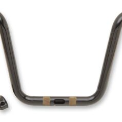 HANDLEBAR 1-1/4" APE HANGER 12" TOURING GLOSS BLACK