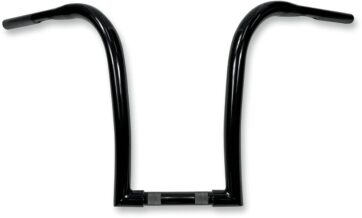 1-1/4" DIAMETER HANDLEBAR APE HANGER 14" BLACK
