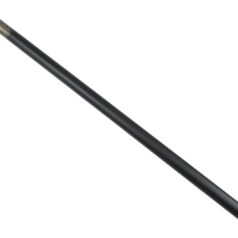 HANDLEBAR STICK 1" FLAT BLACK TBW