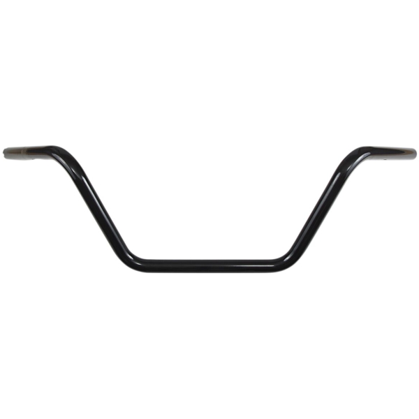 HANDLEBAR 1" MEDIUM BUCKHORN BLACK TBW