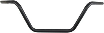 HANDLEBAR 1" MEDIUM BUCKHORN FLAT BLACK TBW