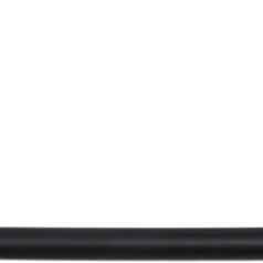 HANDLEBAR 1" LOW BUCKHORN FLAT BLACK TBW