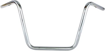 HANDLEBAR 1" HIGH BUCKHORN CHROME TBW
