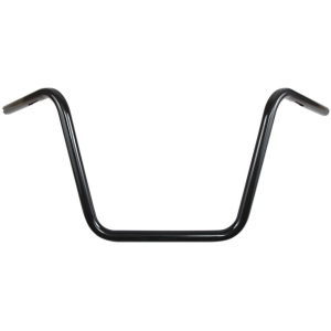 HANDLEBAR 1" HIGH BUCKHORN BLACK TBW