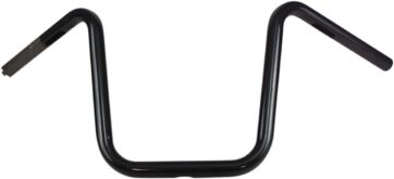 HANDLEBAR 1" NARROW GLIDE 12" APE HANGER BLACK TBW