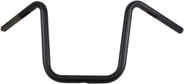 HANDLEBAR 1" NARROW GLIDE 12" APE HANGER FLAT BLACK TBW