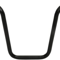 HANDLEBAR 1" NARROW GLIDE 14" APE HANGER BLACK TBW