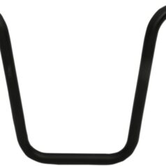 HANDLEBAR 1" NARROW GLIDE 14" APE HANGER FLAT BLACK TBW