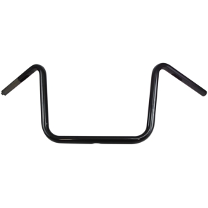 HANDLEBAR 1" DRILLED 12" APE HANGER WIDE BLACK TBW