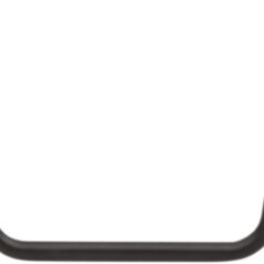 HANDLEBAR 1" DRILLED 12" APE HANGER WIDE FLAT BLACK TBW