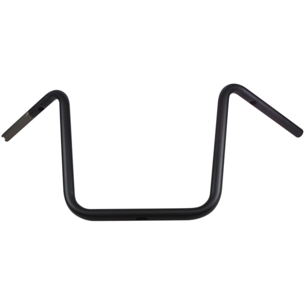 HANDLEBAR 1" DRILLED 14" APE HANGER FLAT BLACK TBW