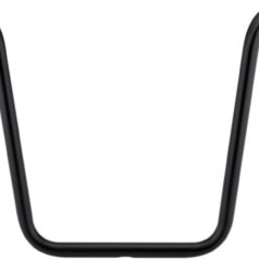 HANDLEBAR 1" DRILLED 16" APE HANGER FLAT BLACK TBW