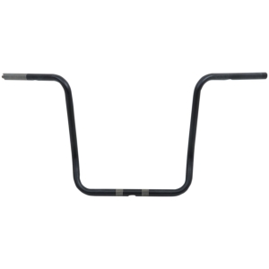 HANDLEBAR 1" DRILLED 17" APE HANGER FLAT BLACK TBW