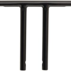 HANDLEBAR 10" T-BAR DRILLED BLACK TBW