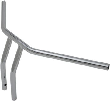 HANDLEBAR 10" T-BAR DRILLED CHROME TBW - Bild 2