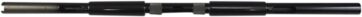 HANDLEBAR 1-1/4" DRILLED STICK BAR BLACK TBW