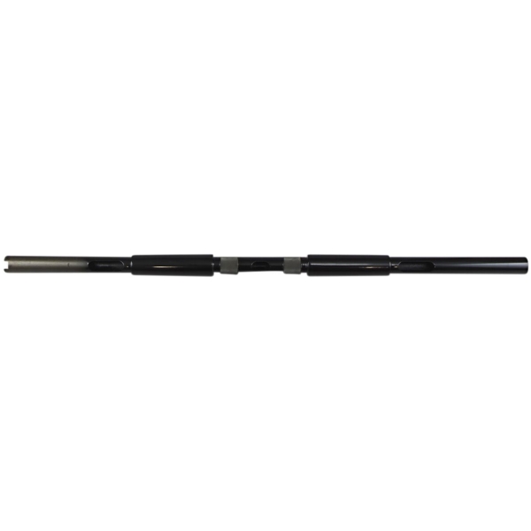 HANDLEBAR 1-1/4" DRILLED STICK BAR BLACK TBW