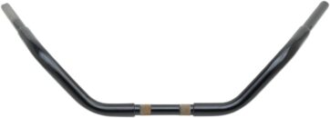 HANDLEBAR 1-1/4" BAGGER II DRILLED BLACK TBW