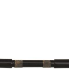 HANDLEBAR 1-1/4" BUFFALO CLASSIC STYLE BAR BLACK TBW