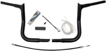 HANDLEBAR 10" BL PT FLH