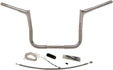 HANDLEBAR 12" CH PT FLH