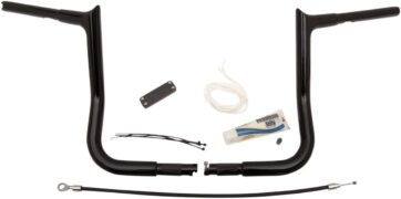 HANDLEBAR 12" BL PT FLH