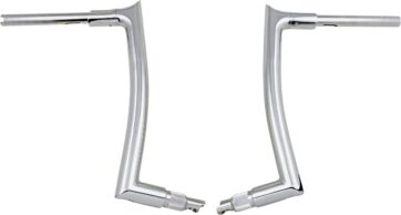 14" Chrome 1-1/2" Pointed Top Handlebar - Bild 5