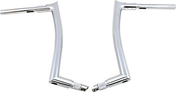 16" Chrome 1-1/2" Pointed Top Handlebar - Bild 2