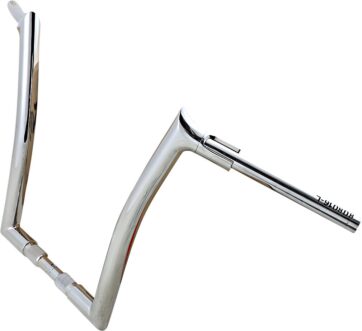 16" Chrome 1-1/2" Pointed Top Handlebar - Bild 3
