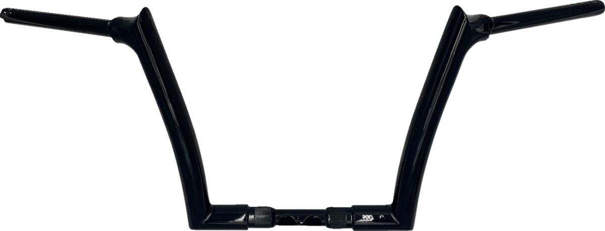 1,5" (1,25" Riser) Pointed Top 12" Svart Hd Roadglide 21-22