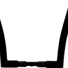 1,5" (1,25" Riser) Pointed Top 12"  Svart Hd Roadking / Roadglide 21-22