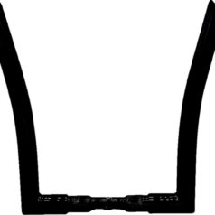 1,5" (1,25" Riser) Pointed Top 14" Svart Hd Roadking / Roadglide 21-22