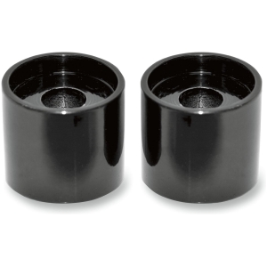 1" TALL RISER EXTENSION FOR 1.25" BARS BLACK UNIVERSAL