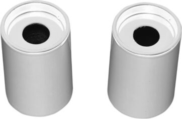 2" TALL RISER EXTENSIONS FOR 1.25" BARS CHROME UNIVERSAL