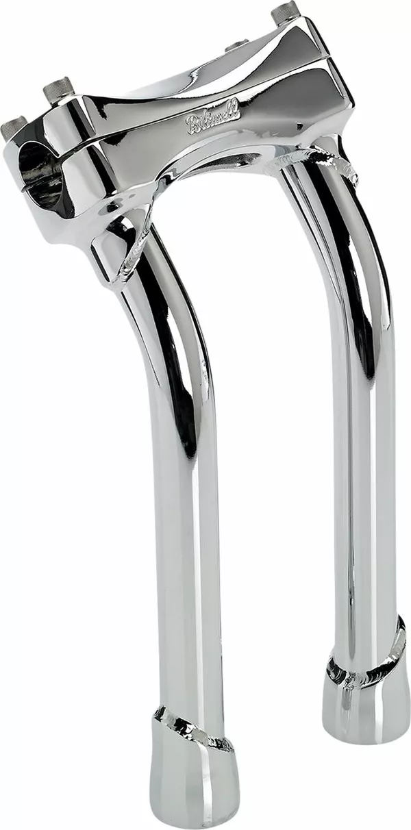 10" MURDOCK 2"pullback krom O/S 1,125"/Diameter inkl överfall