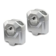 BAR RISER FOR 22MM SILVER