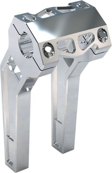8" Raw Pullback Risers w/ 1-1/4" Clamping