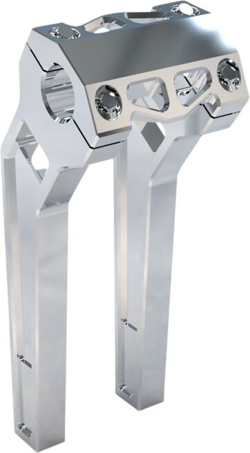10" Raw Pullback Risers w/ 1-1/4" Clamping