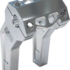 6" Raw Pullback Risers w/ 1" Clamping