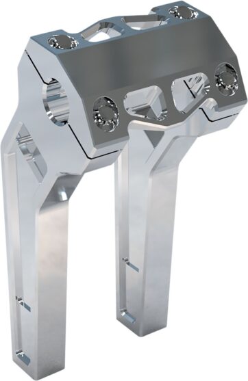 8" Raw Pullback Risers w/ 1" Clamping