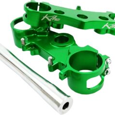 TRIPLE CLAMP KX 21 GREEN