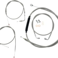 Kit  (ej el)Standard Längd HD Softail 96-08 Silver