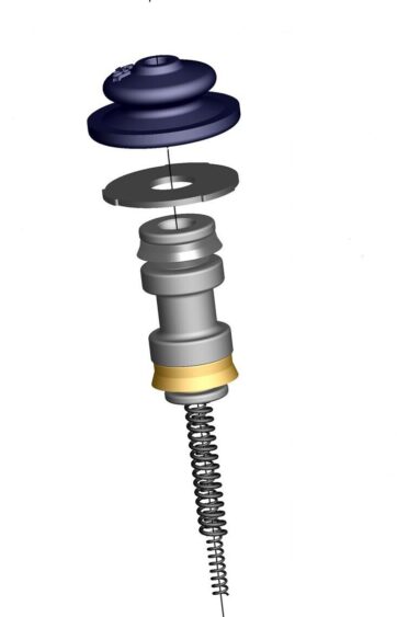 195 RADIAL REPLACEMENT PISTON KIT 16MM DOT